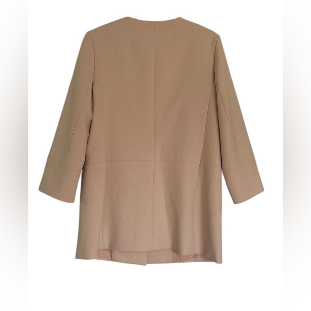 Talbots Pale Pink Long Lined Blazer Size 10 Petite - Picture 2 of 10